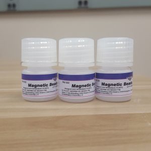 Silica coated magnetic beads